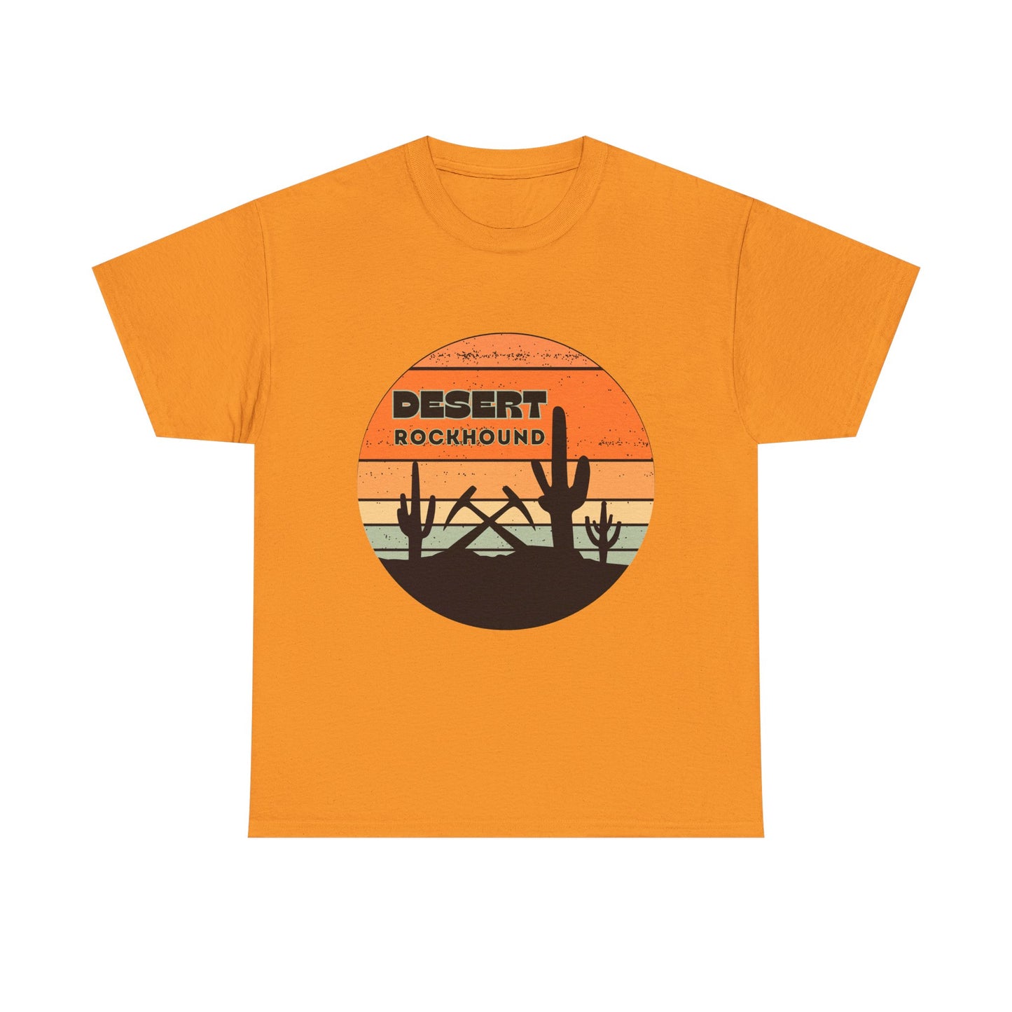 Desert Rockhound Unisex Heavy Cotton Tee Rock Collector and Nature Lover Gift