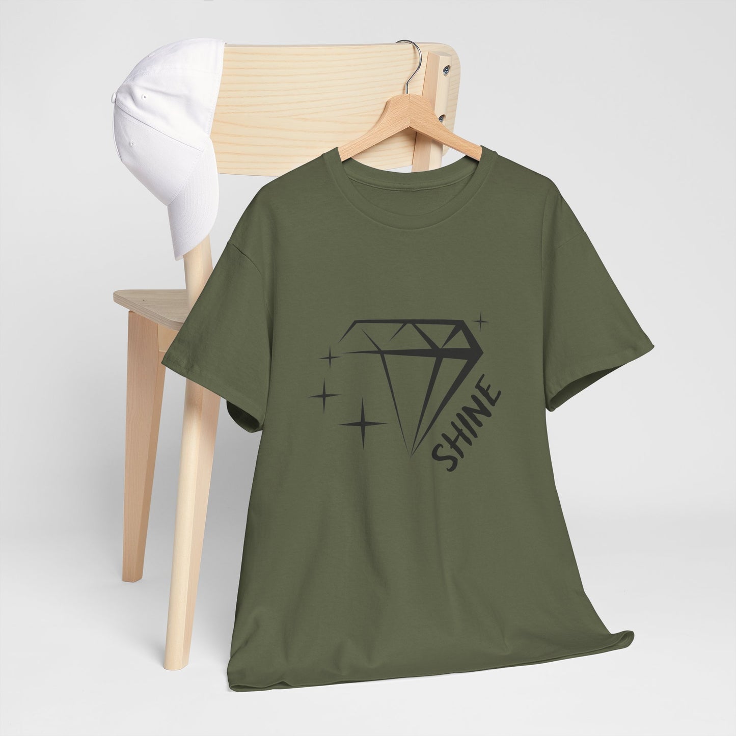 Shine Bright Rockhound T-Shirt Funny Geology Shirt Positive Vibes Crystal Gift