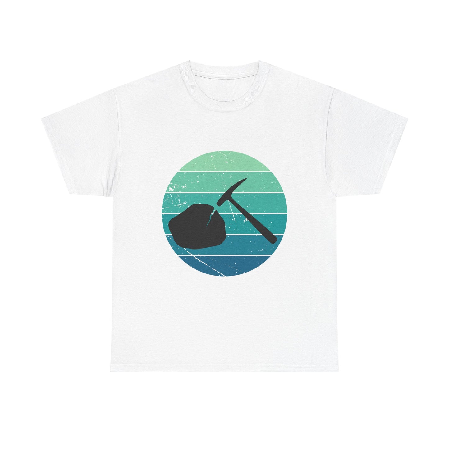 Vintage Style Mining Adventure Unisex Heavy Cotton Tee | Rockhounding T-Shirt | Gift for Geologist