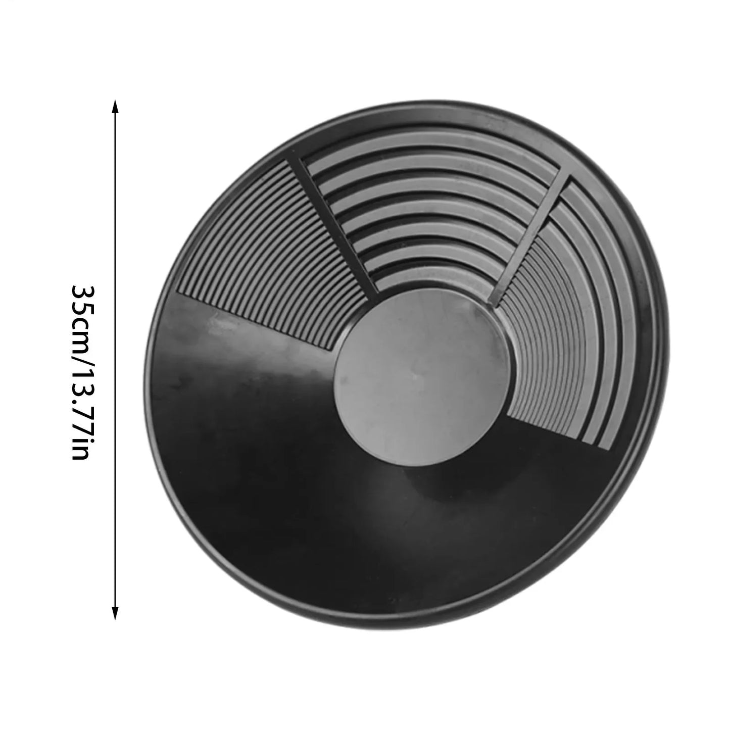 14 Inch Gold Pan Plastic Basin Mining Riffle Dredging Prospecting River Tool Mining Mine Mining Panning Kit Mining Mining Panning Mining Kit