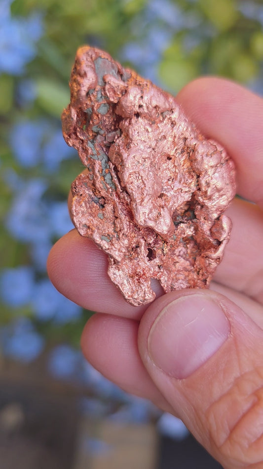 Michigan Copper - Rock Specimen from the Keweenaw Peninsula