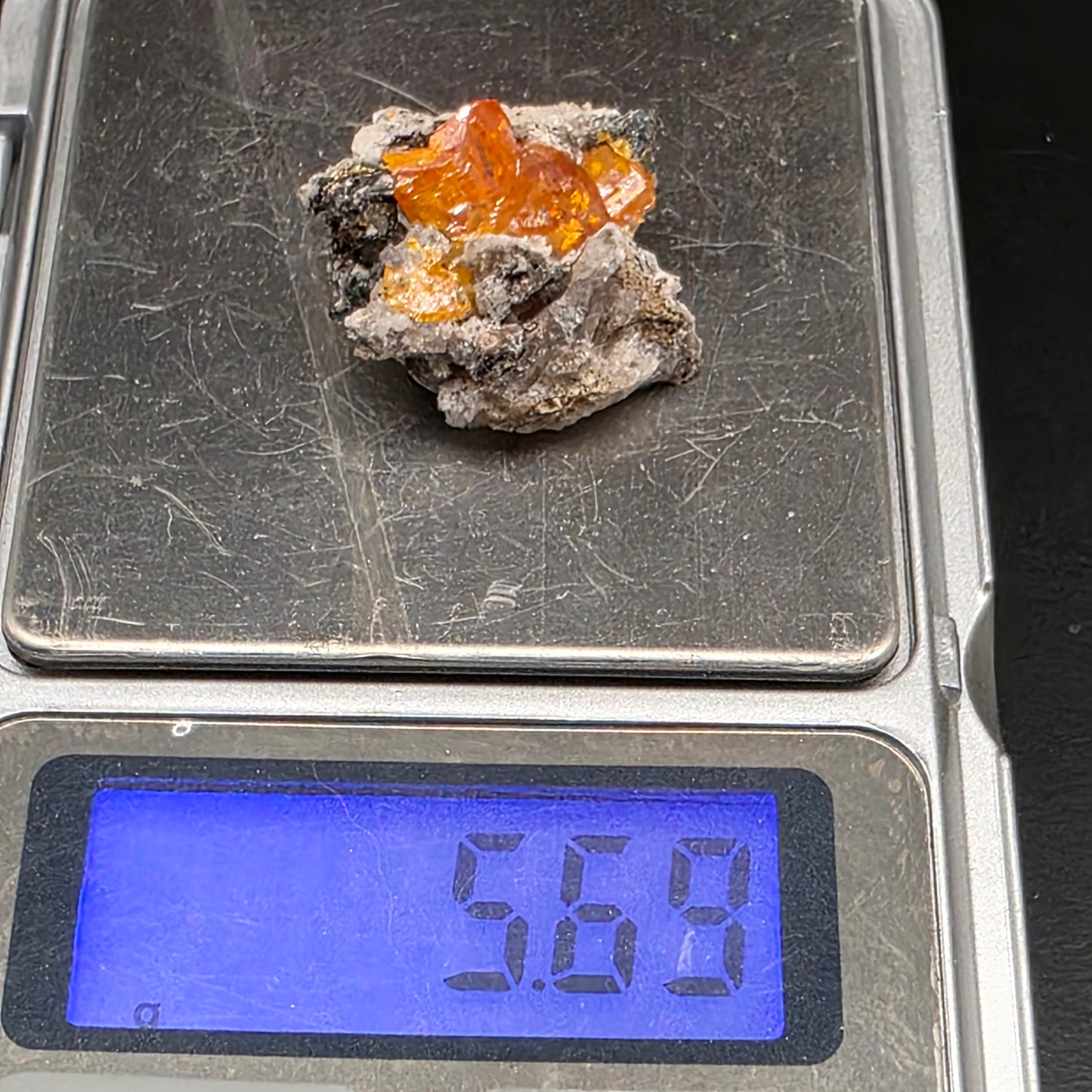 Arizona Wulfenite Rock | Orange Crystals | South Geronimo Mine | La Paz County | Arizona | Raw Stone