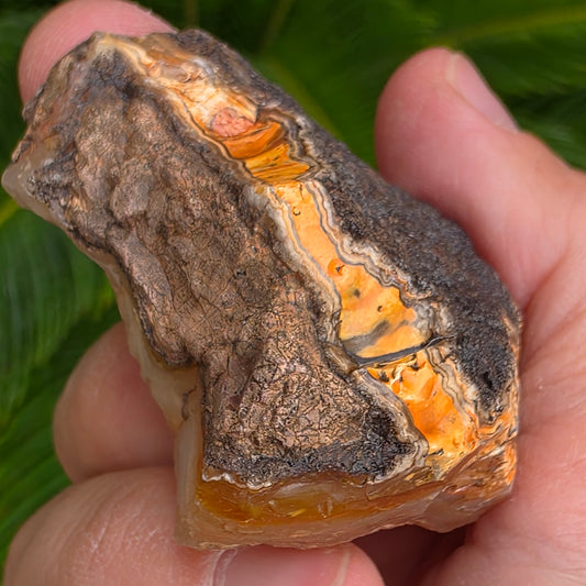 California Jasper Chalcedony Agate Specimen: Natural Mule Mountains Rock (53.22 grams)