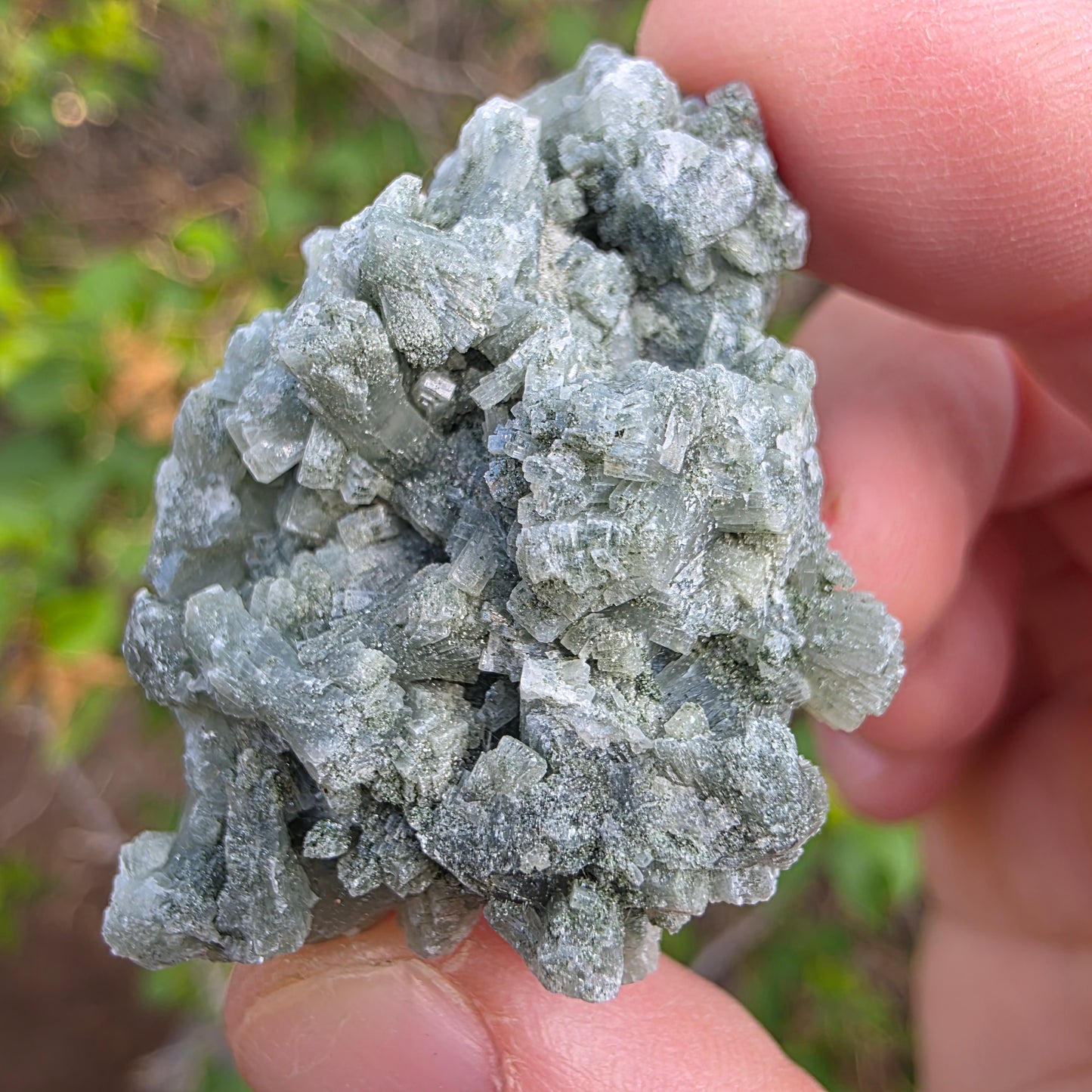 Gorgeous Green Prehnite Specimen, Crystal Cluster from Morocco (25.49g)