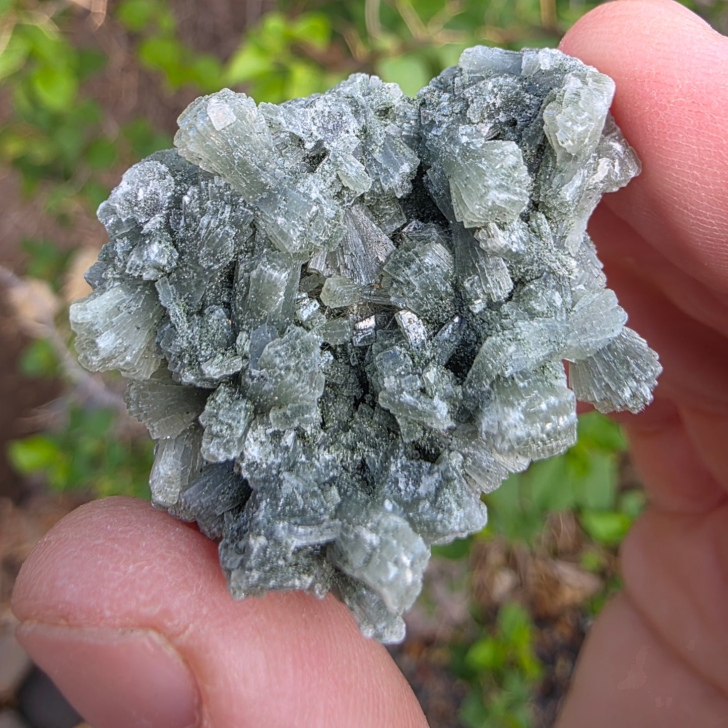 Gorgeous Green Prehnite Specimen, Crystal Cluster from Morocco (25.49g)
