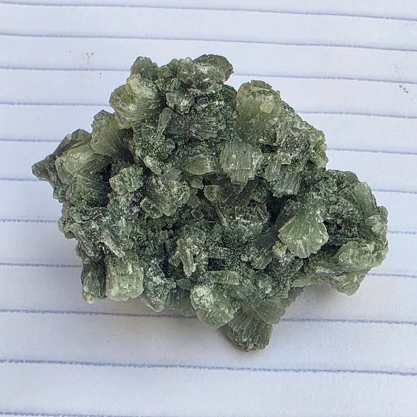 Gorgeous Green Prehnite Specimen, Crystal Cluster from Morocco (25.49g)
