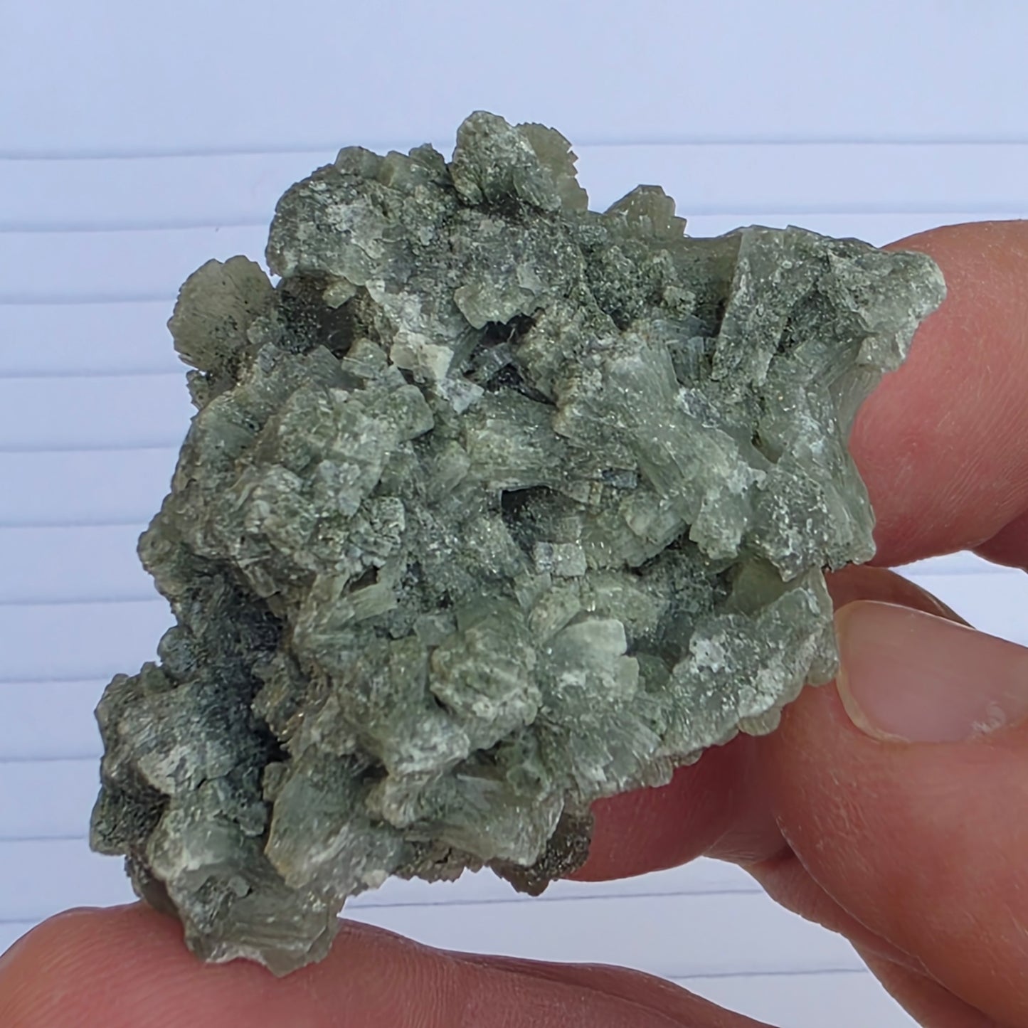 Gorgeous Green Prehnite Specimen, Crystal Cluster from Morocco (25.49g)