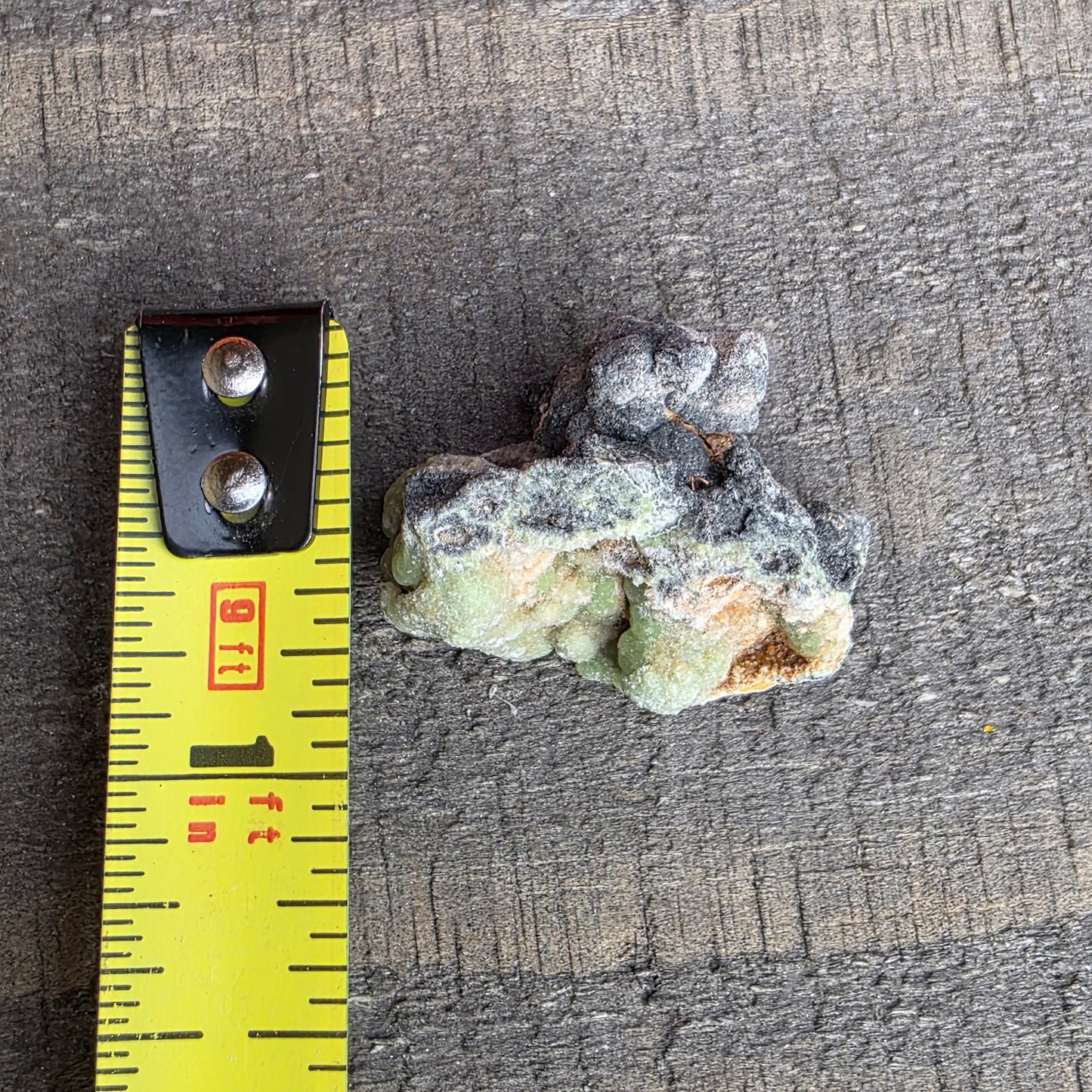 Green Wavellite Rock Specimen | Mauldin Mountain, Arkansas | Raw Stone