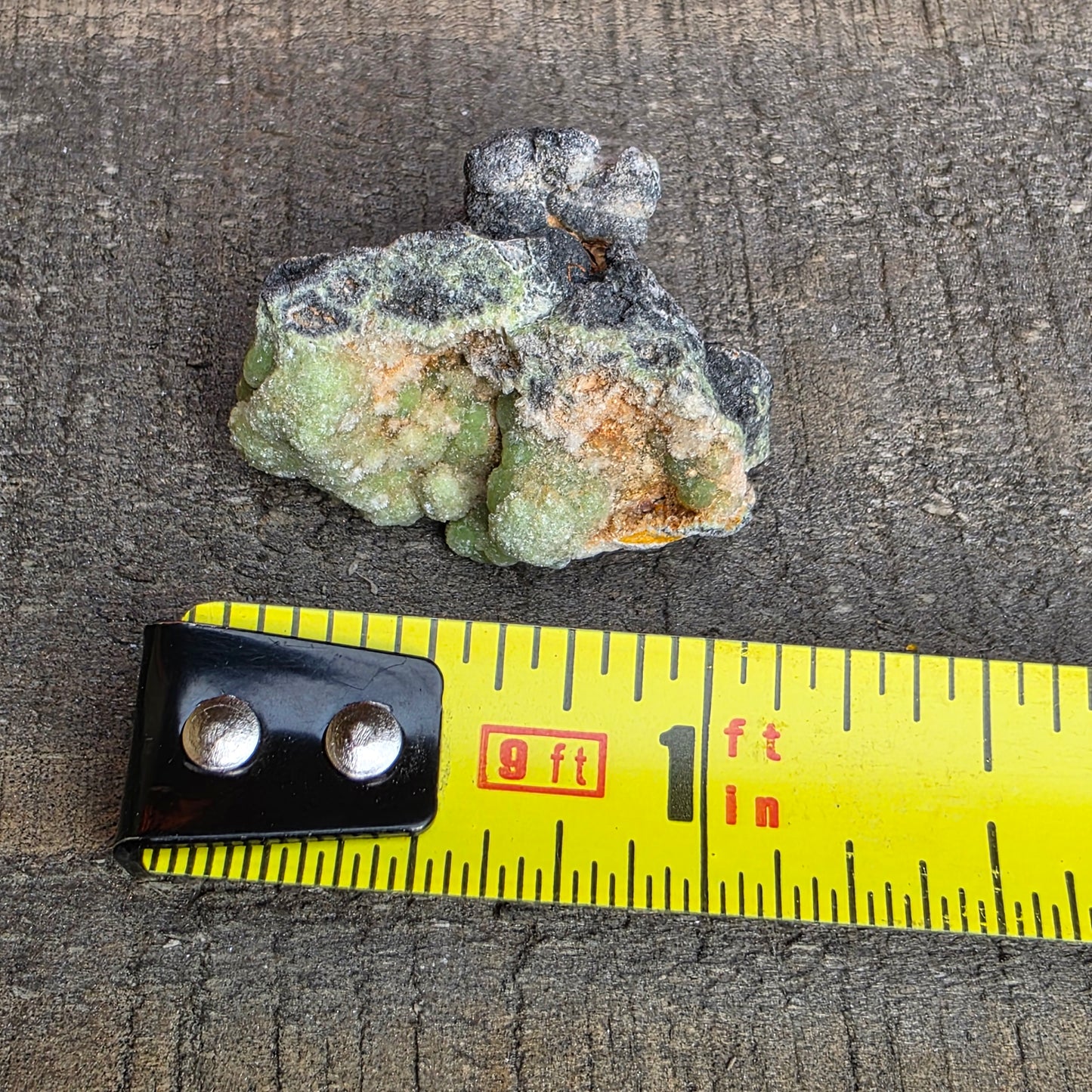 Green Wavellite Rock Specimen | Mauldin Mountain, Arkansas | Raw Stone