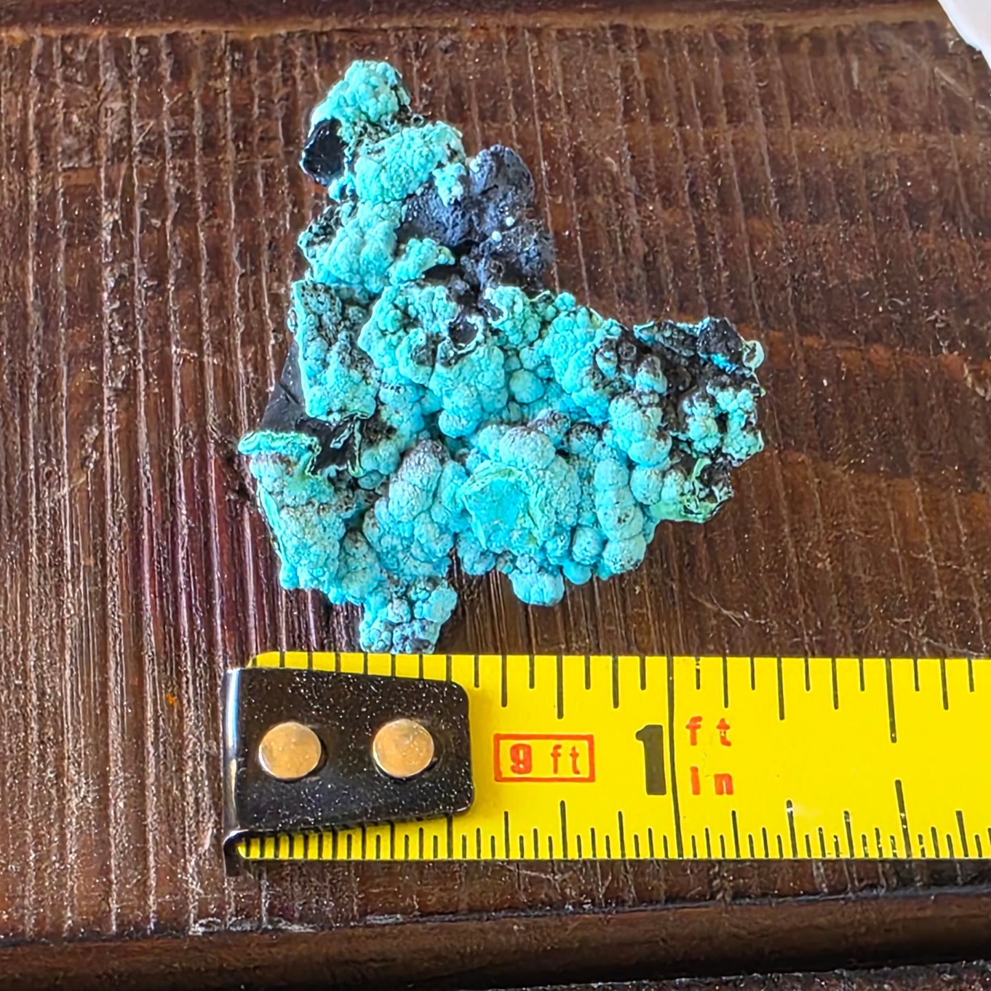 Chrysocolla Rock Specimen | Planet Mine, Arizona | Natural Raw Blue Color Stone | 5.12 g