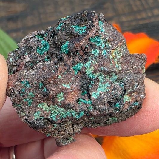 Copper Ore Rock Specimen | Planet Mine | Arizona | Raw Malachite Stone | 27.58g