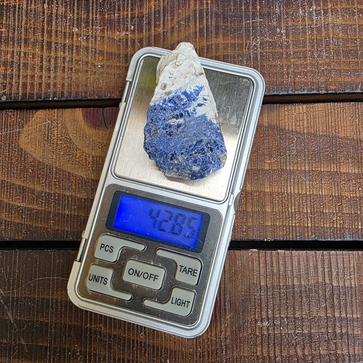 Sodalite Rock Specimen | Raw Natural Mineral | 42.85 g