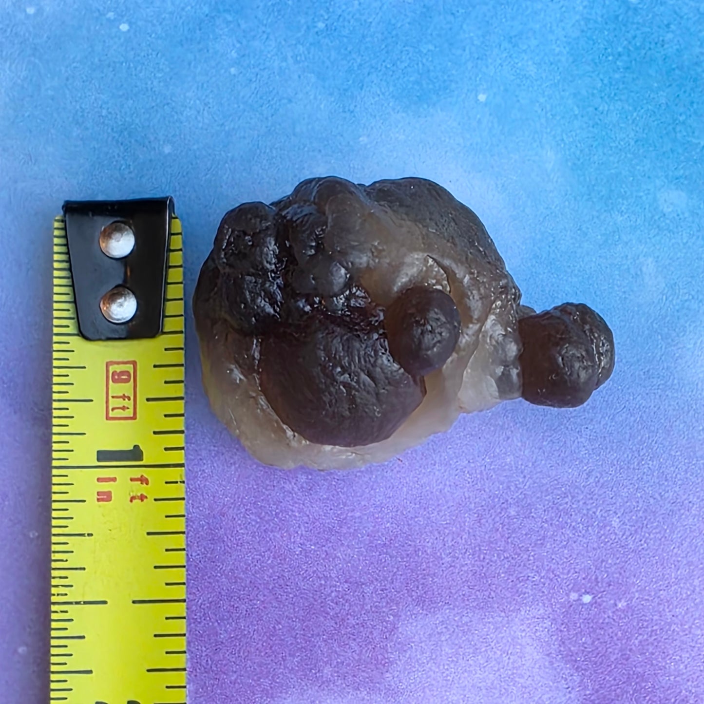 Truffle Chalcedony Rock Specimen, Raw Natural Mineral with Botryoidal Shape from Morocco