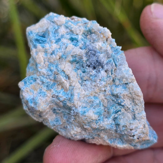 Kyanite Ore Specimen 49.14 g | Bluebird Mine | California | Raw Stone | Natural Blue Rock Sample
