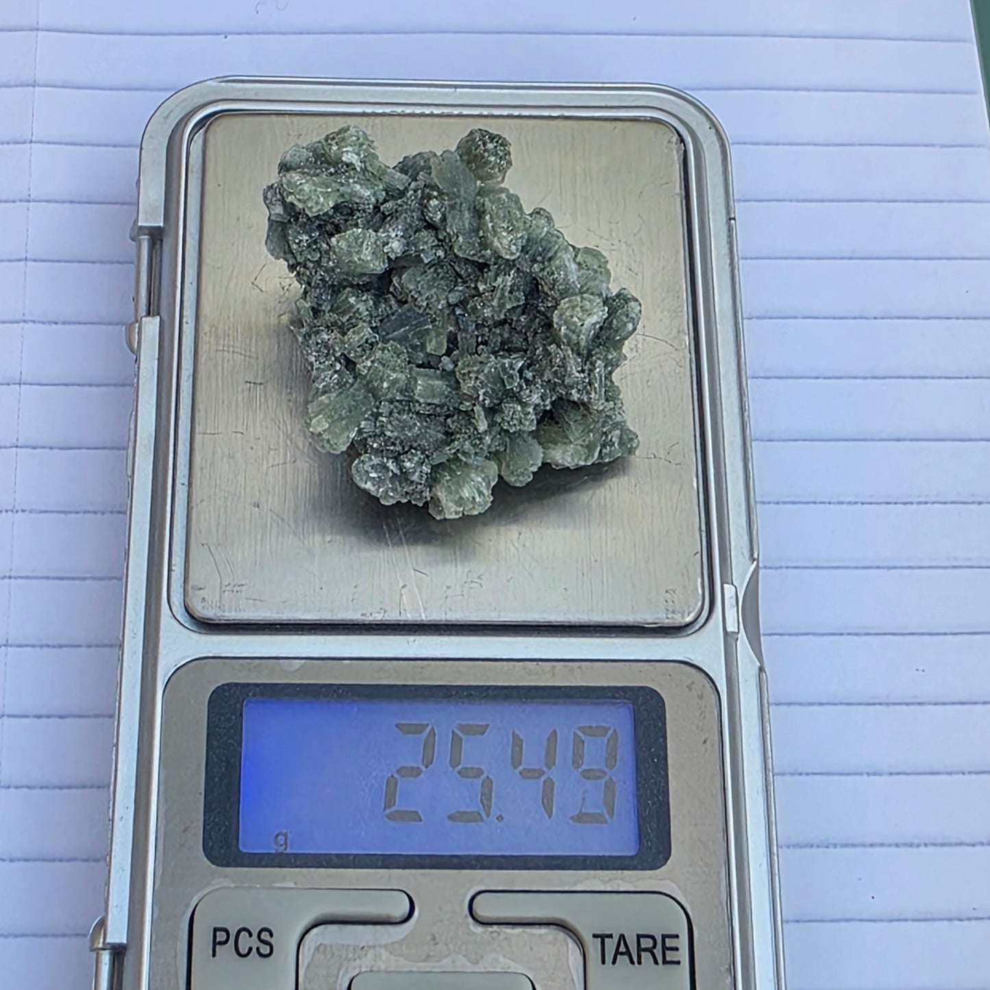 Gorgeous Green Prehnite Specimen, Crystal Cluster from Morocco (25.49g)