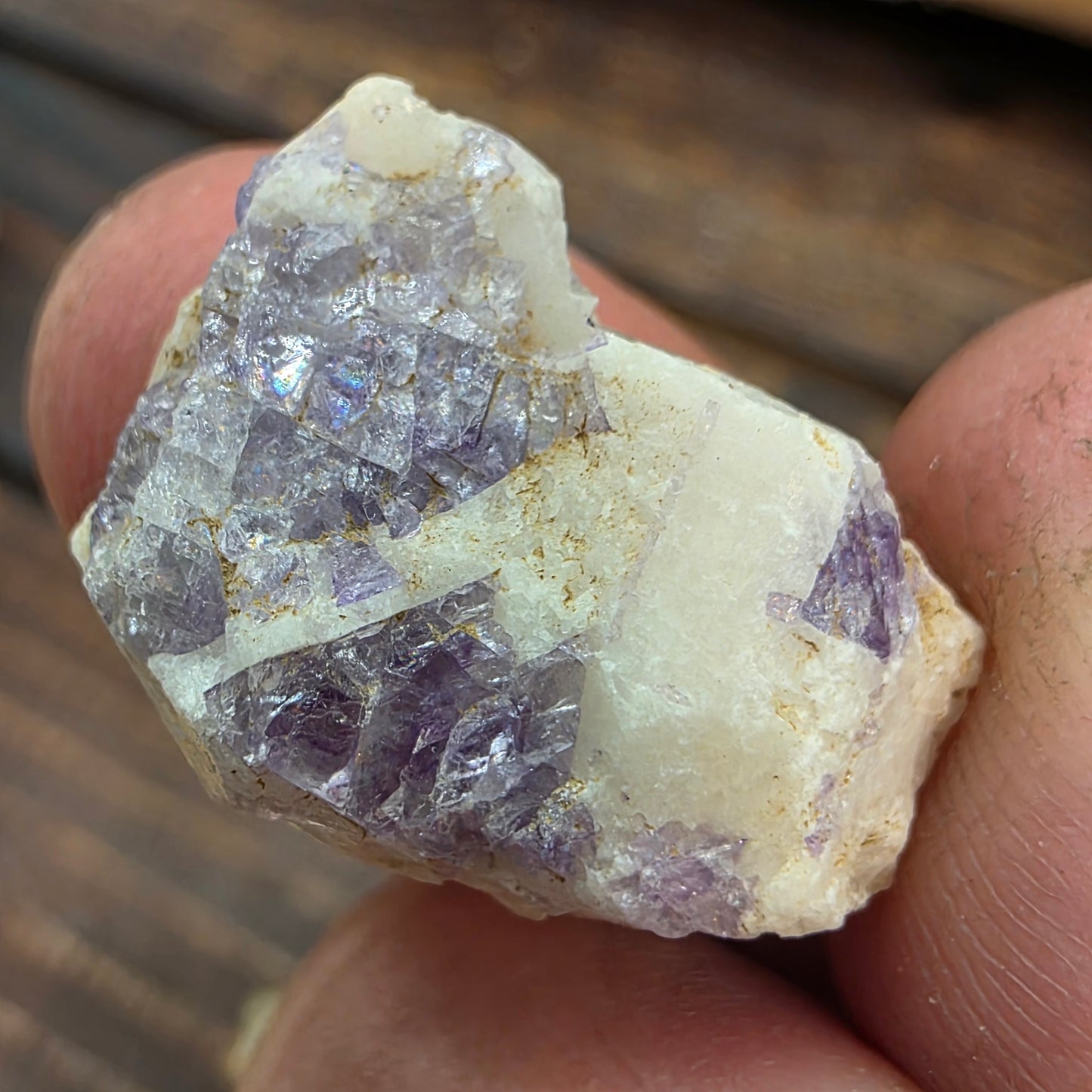 Illinois Fluorite Specimens | Yellow Purple Raw Stones | Hardin County Minerals