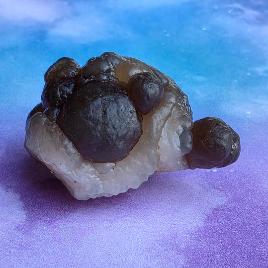 Truffle Chalcedony Rock Specimen, Raw Natural Mineral with Botryoidal Shape from Morocco