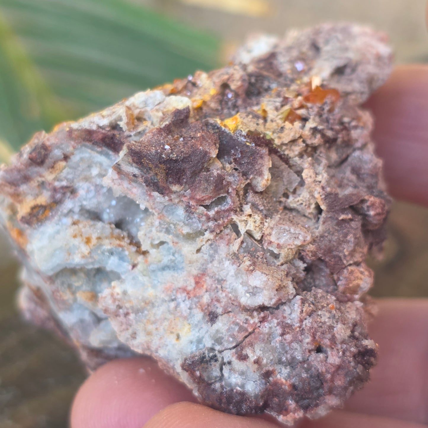 Arizona Wulfenite Fluorite Specimen | Fluorescent Minerals, Red Cloud Mine Natural Stone