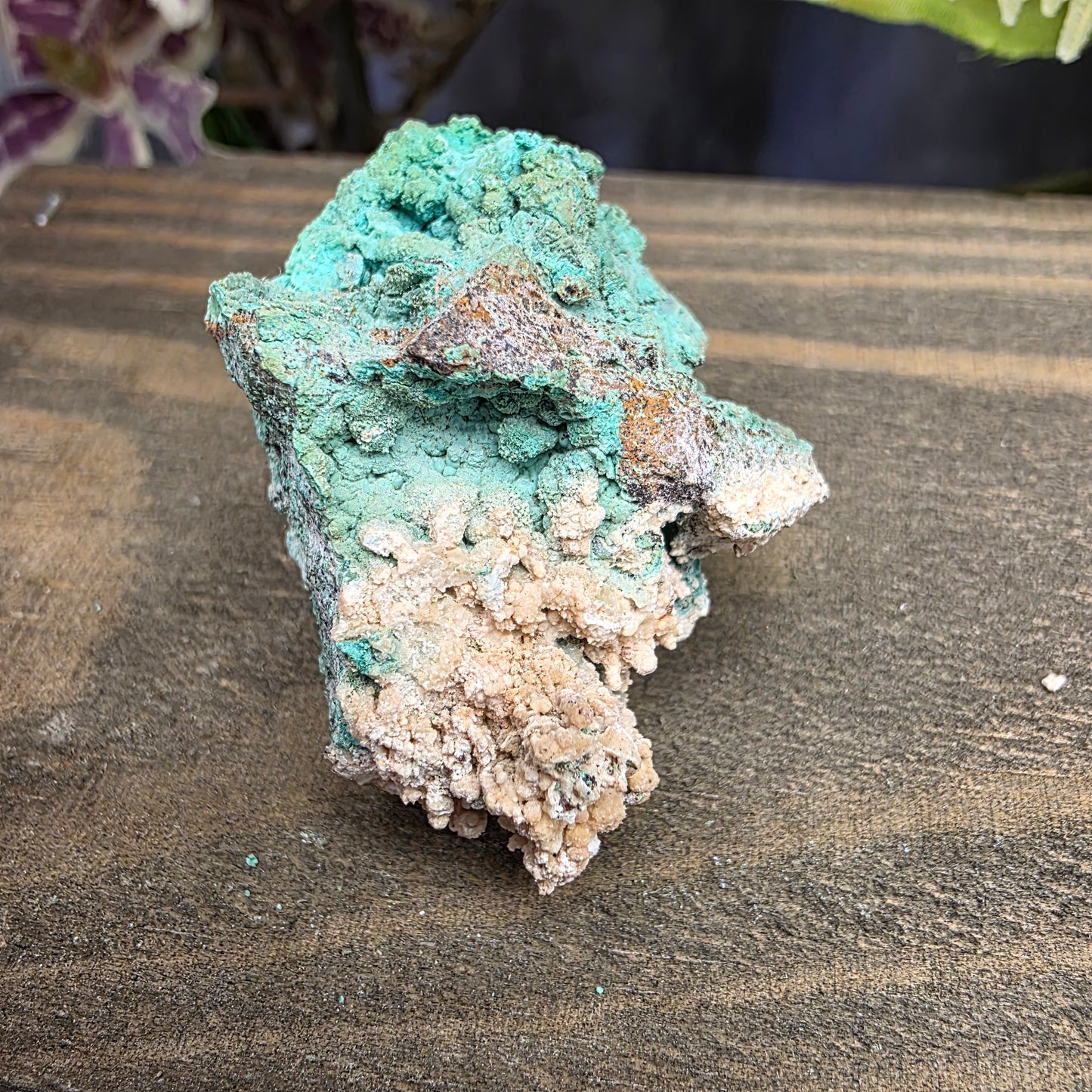 Green Copper Ore Rock Specimen | Jerome, Arizona | Raw Copper Carbonate Stone | 27.76 g