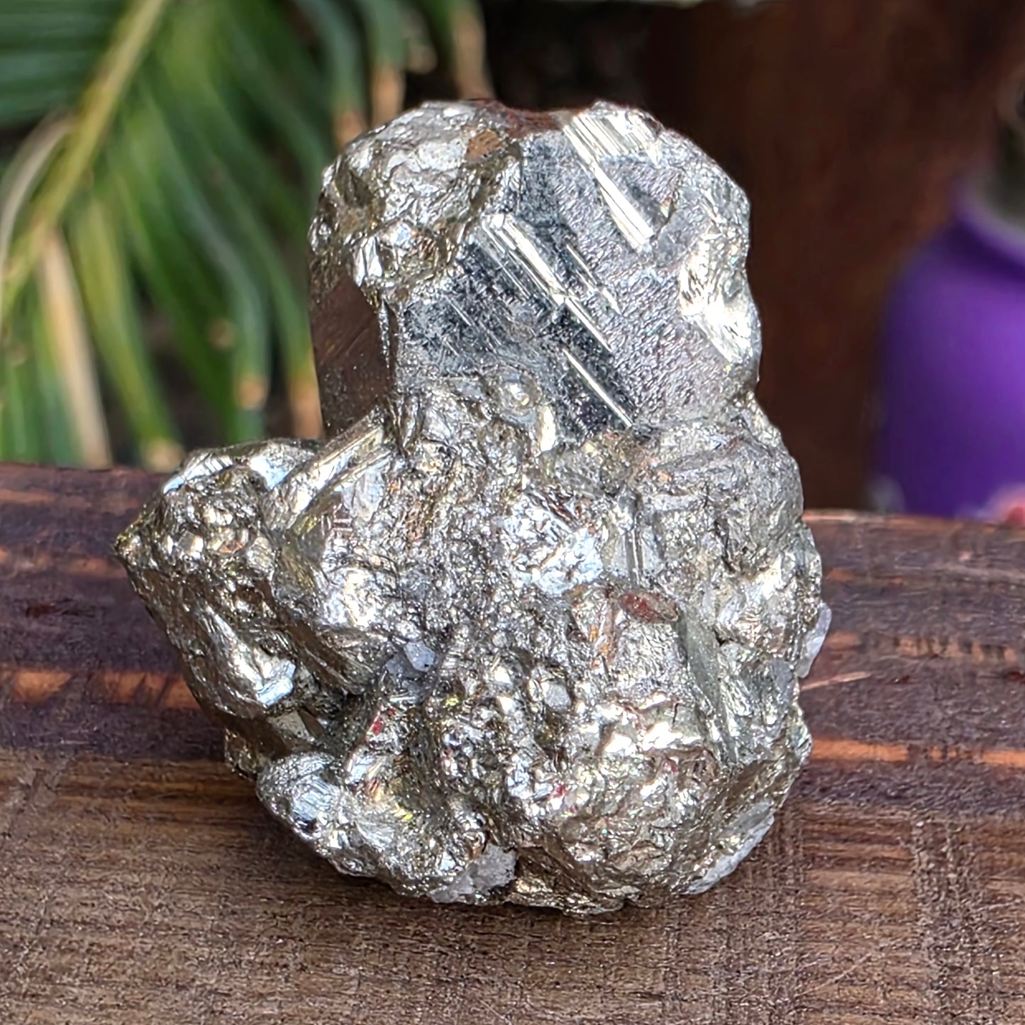 Pyrite Cluster Rock Specimen | Raw Natural Crystal Mineral | Fool's Gold | 25.41 g