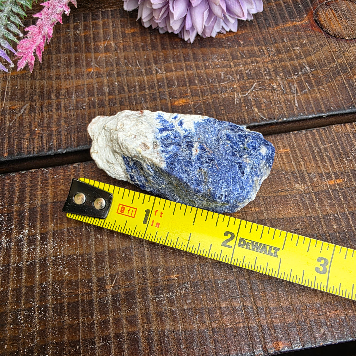 Sodalite Rock Specimen | Raw Natural Mineral | 42.85 g