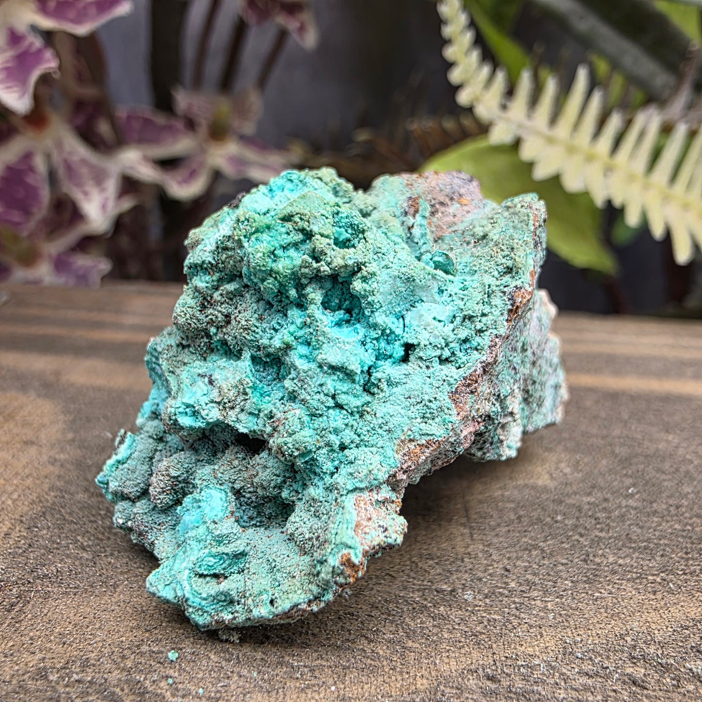 Green Copper Ore Rock Specimen | Jerome, Arizona | Raw Copper Carbonate Stone | 27.76 g