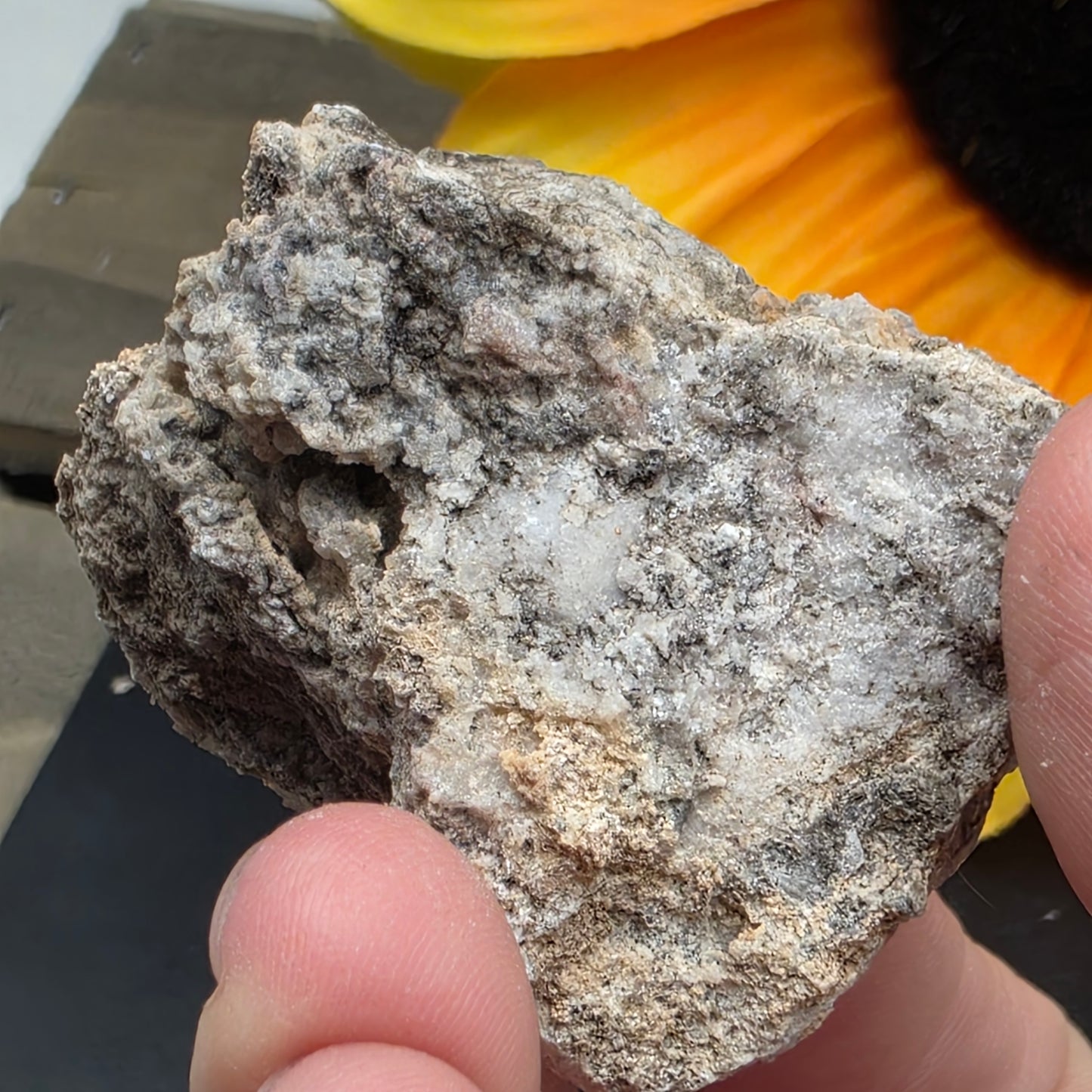 Blue Fluorite Rock Specimen: Raw Fluorescent Crystal from Arizona