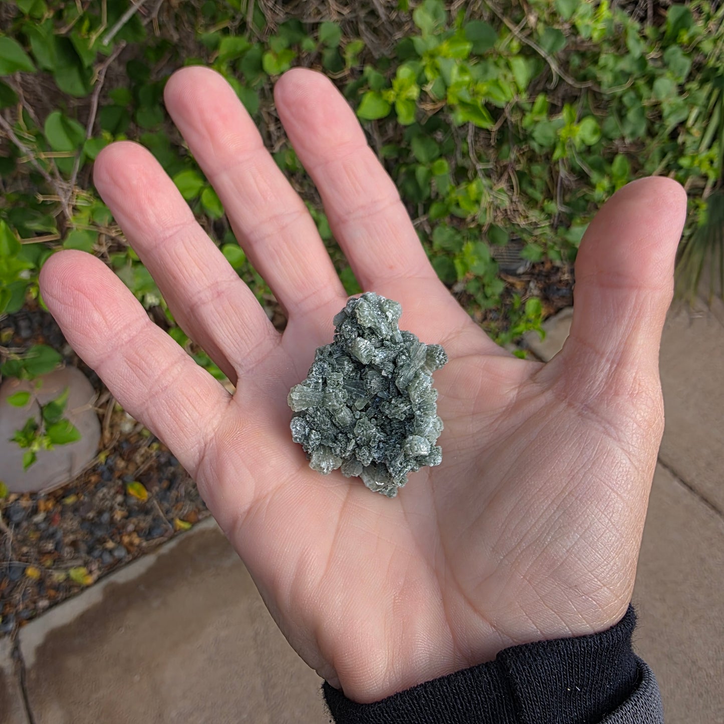 Gorgeous Green Prehnite Specimen, Crystal Cluster from Morocco (25.49g)