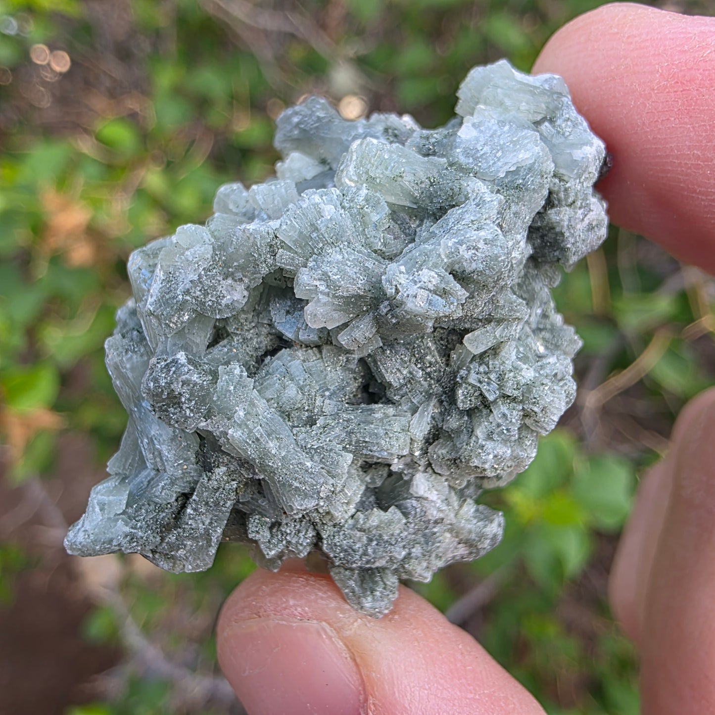 Gorgeous Green Prehnite Specimen, Crystal Cluster from Morocco (25.49g)