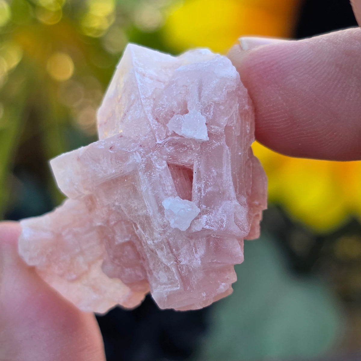 Pink Halite Rock Specimen | Natural Crystal Mineral | 12.67 g