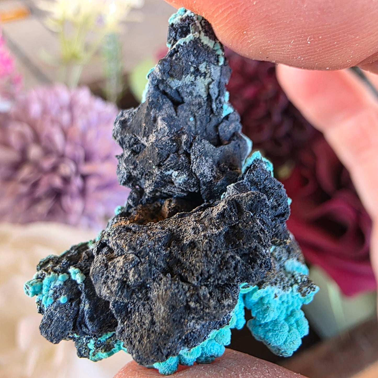 Chrysocolla Rock Specimen | Planet Mine, Arizona | Natural Raw Blue Color Stone | 5.12 g