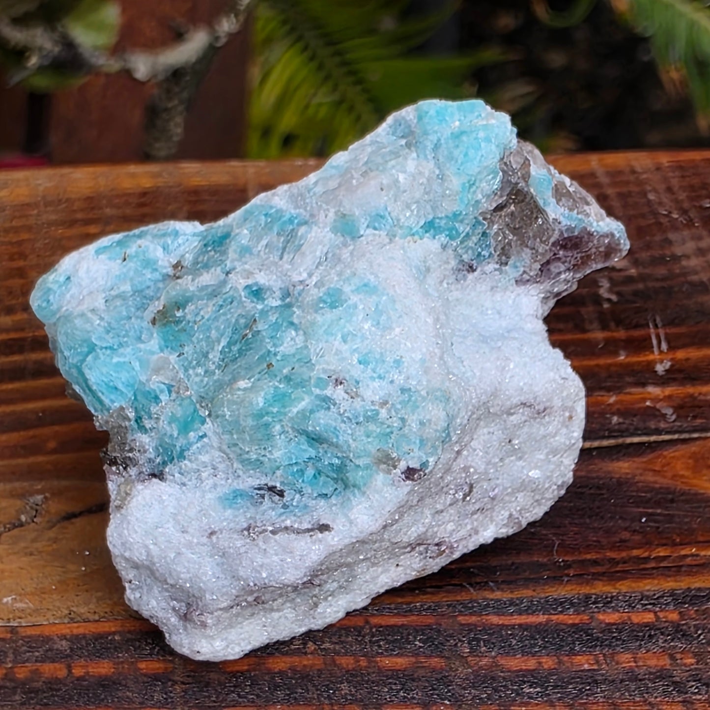 Amazonite with Smoky Quartz, White Quartz, and Mica Rock Specimen | Raw Natural Mineral | 33.44 g