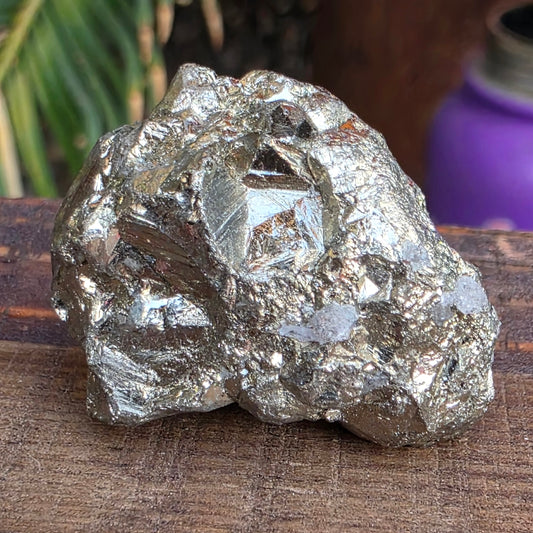 Pyrite Cluster Rock Specimen | Raw Natural Crystal Mineral | Fool's Gold | 25.41 g