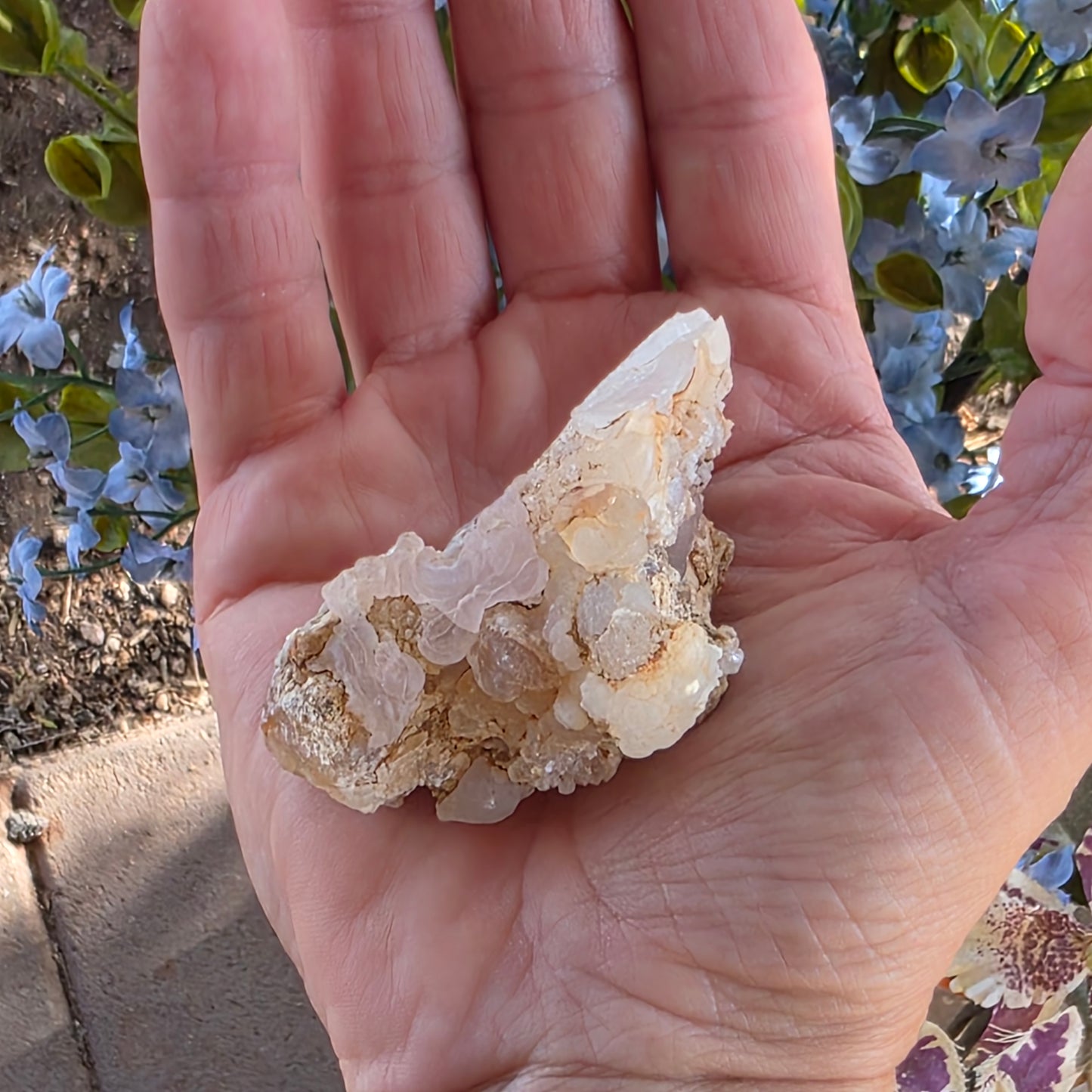California Chalcedony Specimen: Natural Mule Mountain Crystal (60.19 grams)