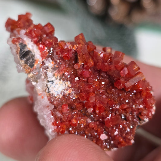 Arizona Vanadinite Rock | Red Crystals | La Paz County | Arizona | Raw Stone