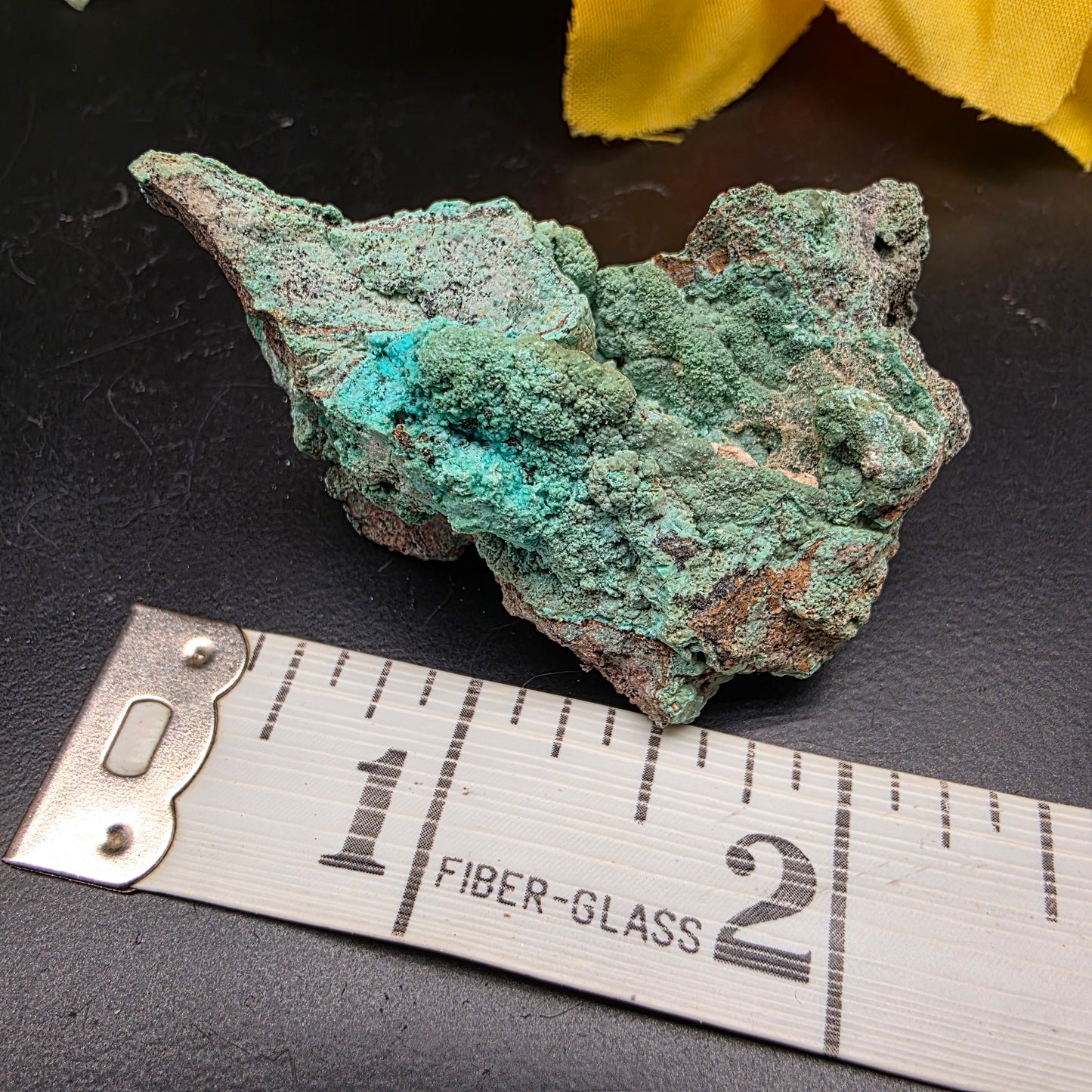 Copper Carbonate Rock Specimen | Light Green Copper Ore Mineral | Jerome, Arizona | Raw Stone