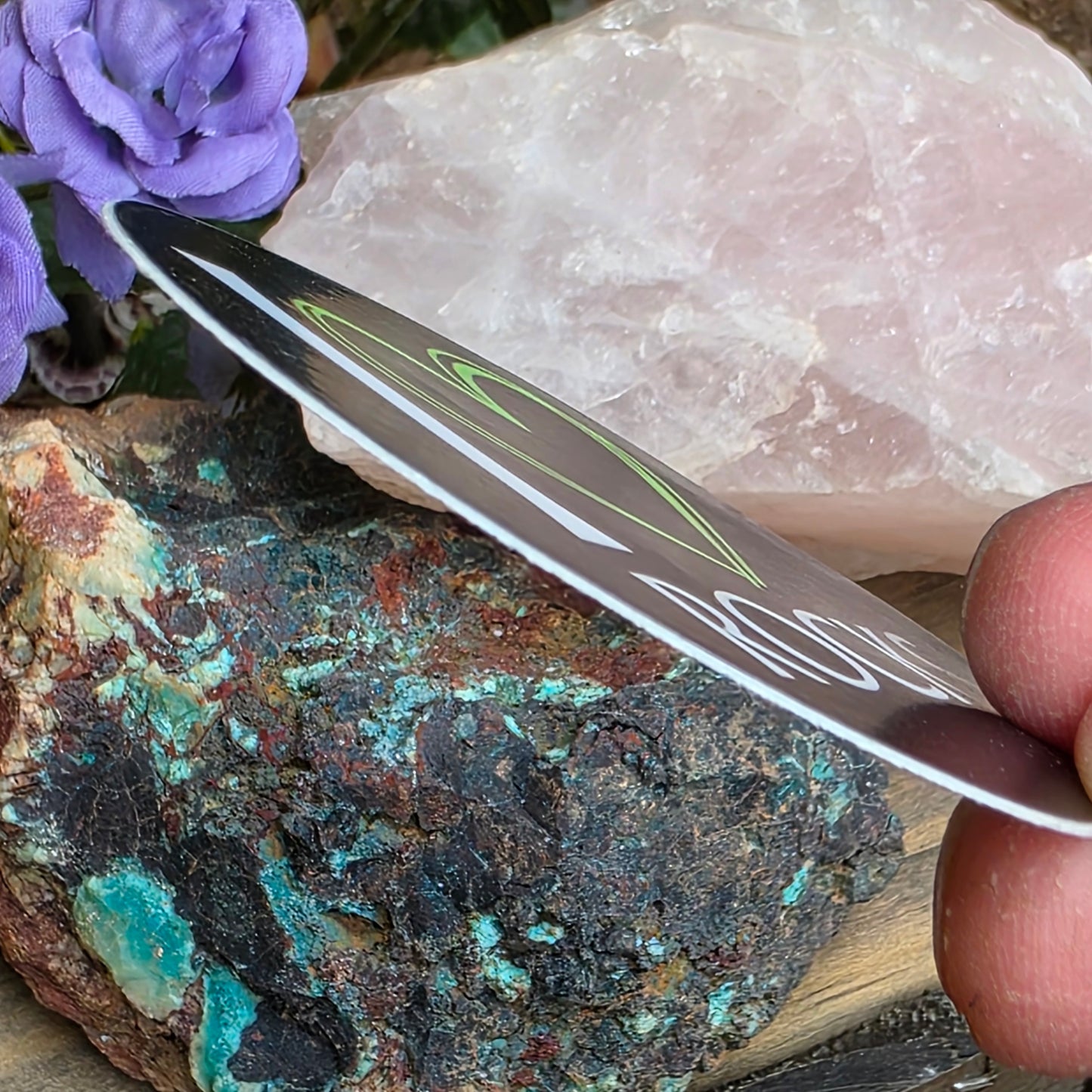 I Love Rocks Geology Sticker: Rockhound and Mineral Lover Gift