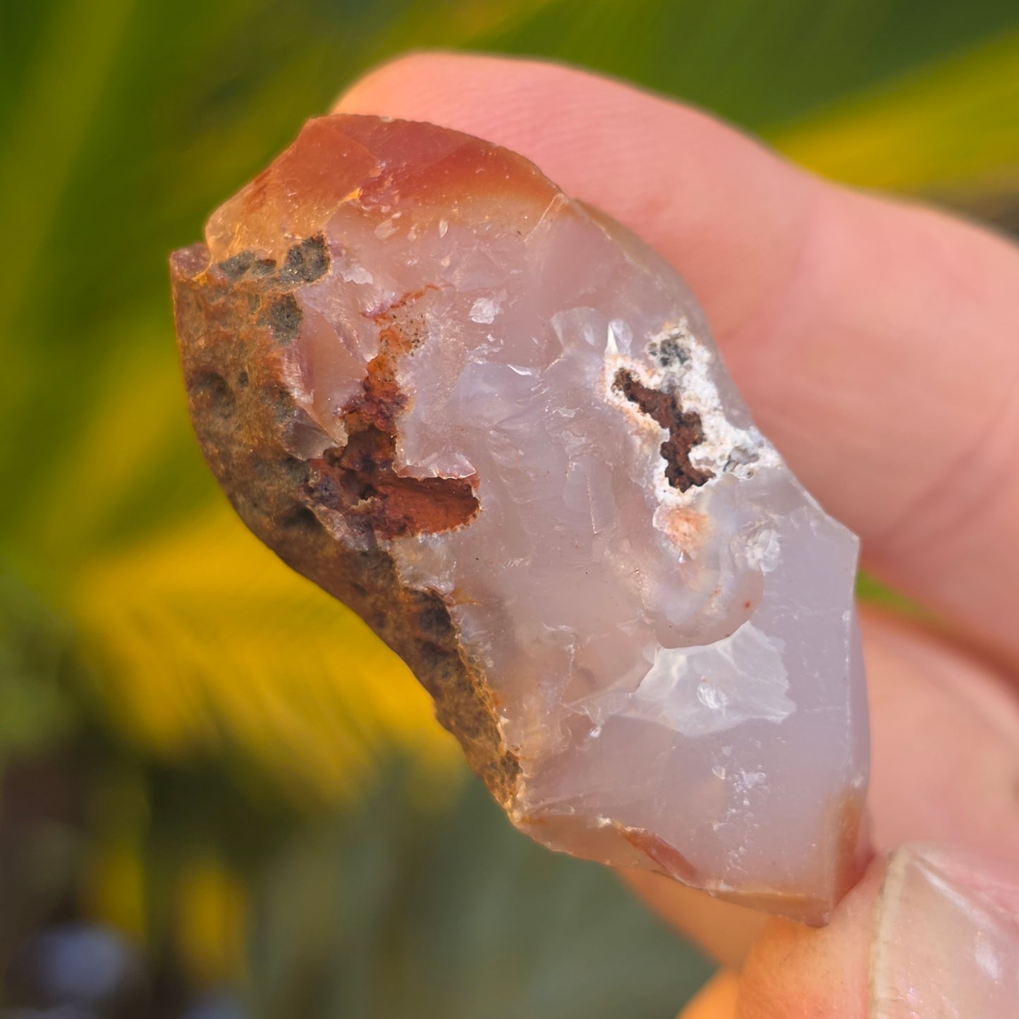 Carnelian Chalcedony Rock Specimen, Raw Natural Mineral