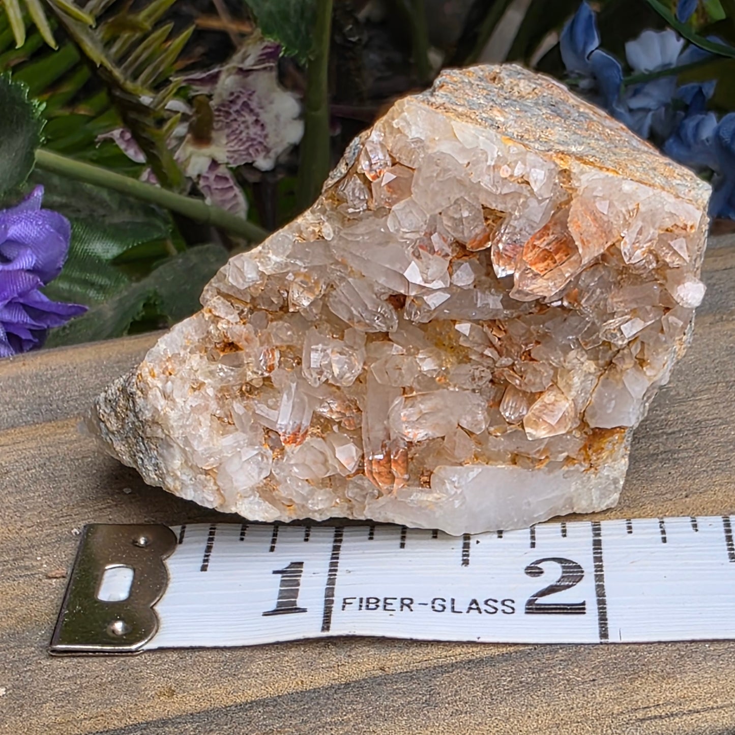 Arkansas Quartz Crystal Cluster: Raw Mineral Specimen, Hand Mined (89.58 grams)