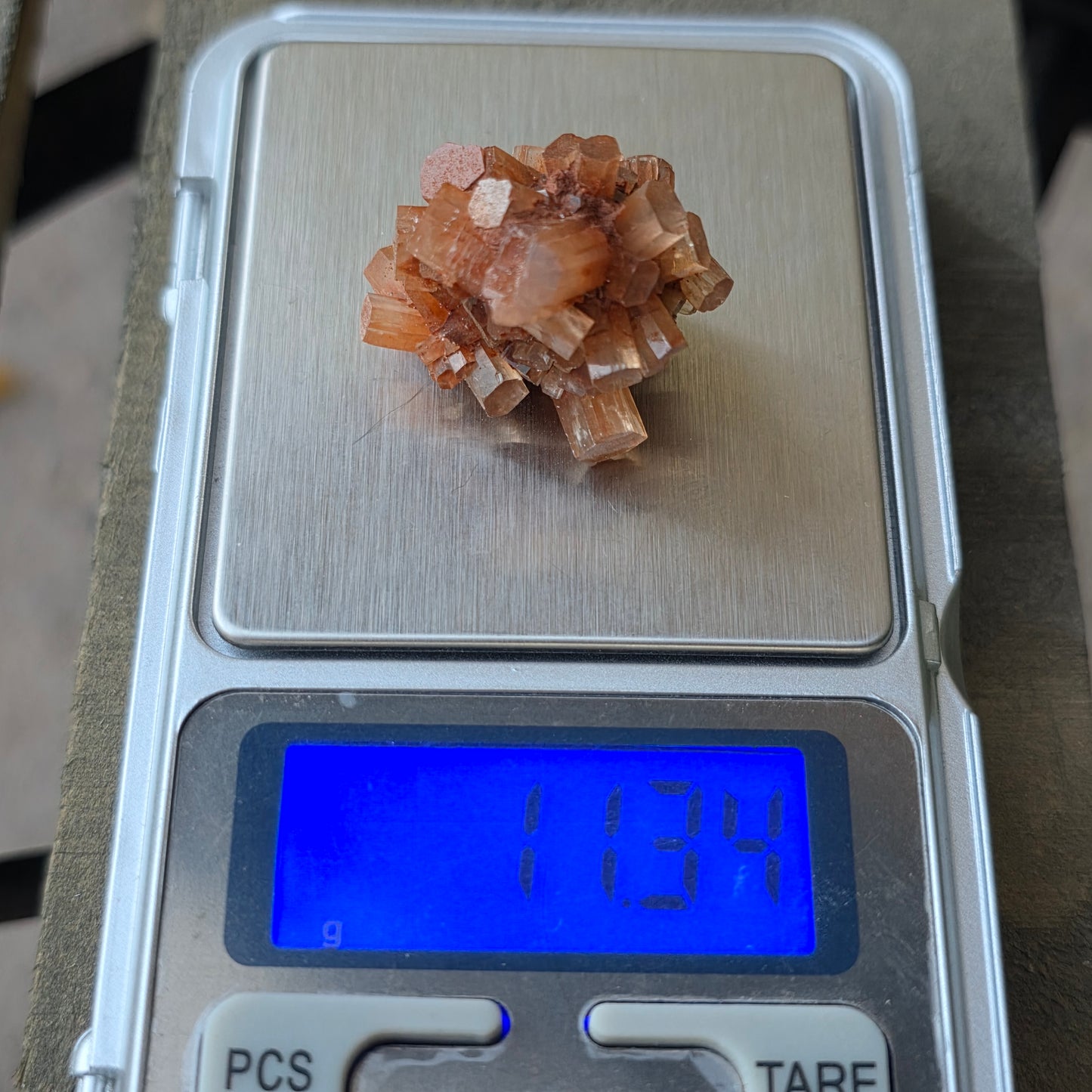 Aragonite Cluster Rock Specimen | Raw Natural Crystal Mineral | 11.34 g