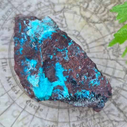 Chrysocolla Copper Ore Rock Specimen | Planet Mine | Arizona | Natural Raw Stone | 13.57 g
