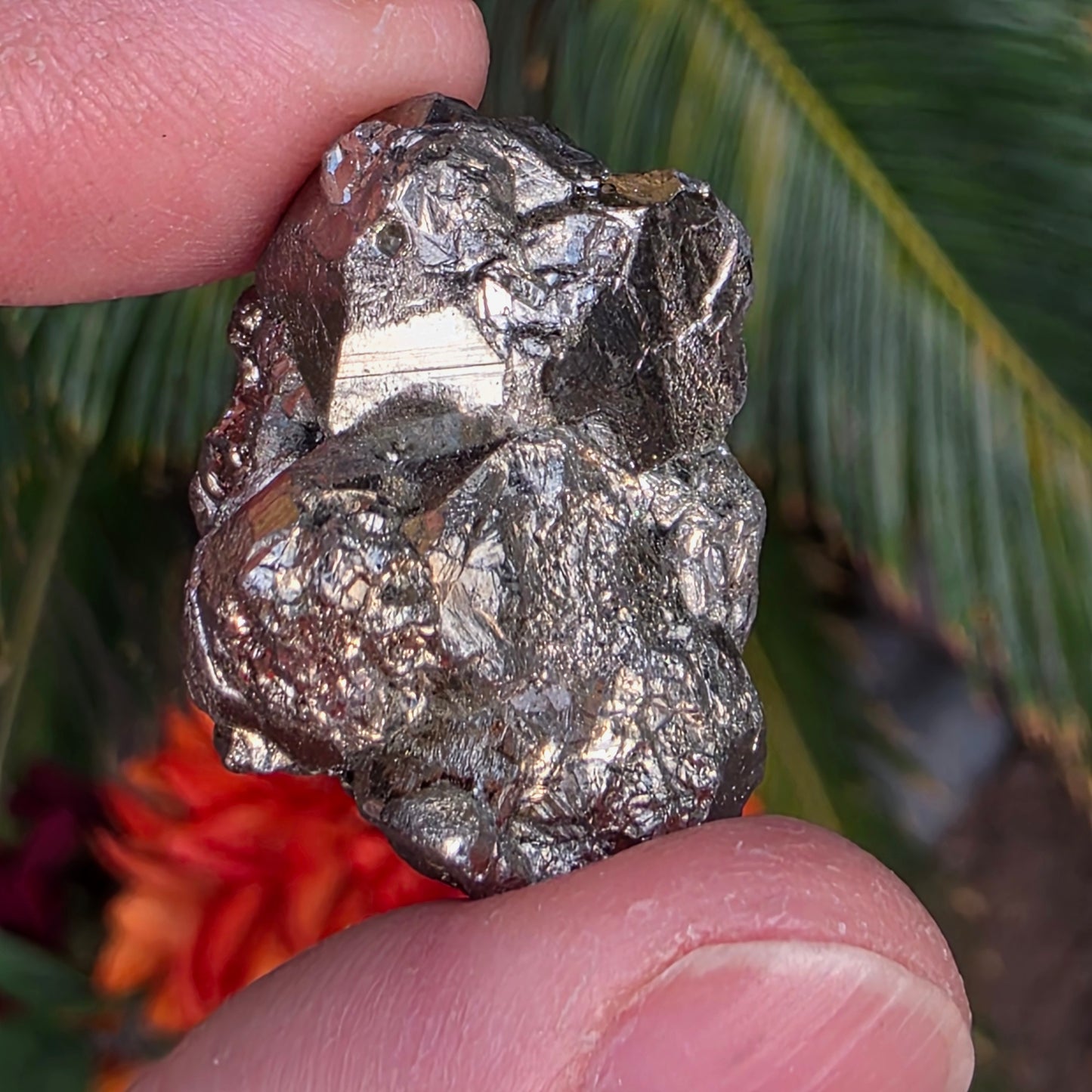 Pyrite Cluster Rock Specimen | Raw Natural Crystal Mineral | Fool's Gold | 25.41 g