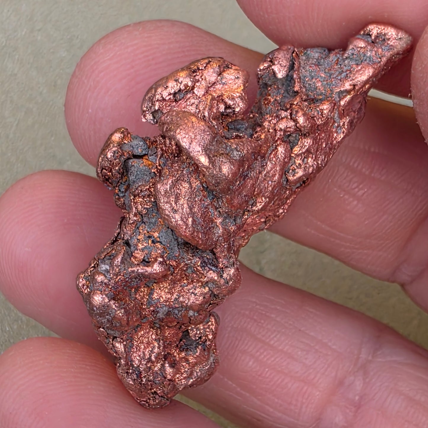Michigan Copper - Rock Specimen from the Keweenaw Peninsula