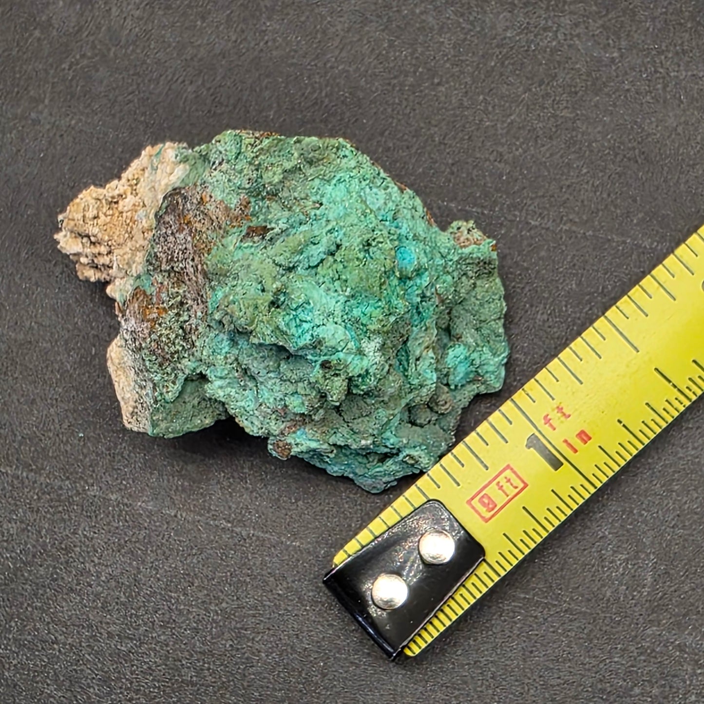 Green Copper Ore Rock Specimen | Jerome, Arizona | Raw Copper Carbonate Stone | 27.76 g