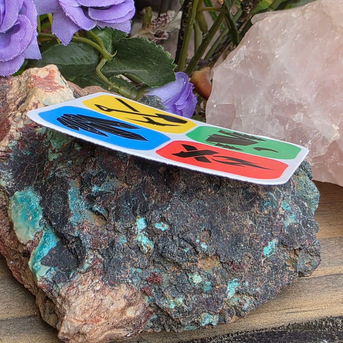 Camping Adventure Sticker | Geology Gift | Rockhound Sticker for Phone Case, Coffee Mug, or Laptop