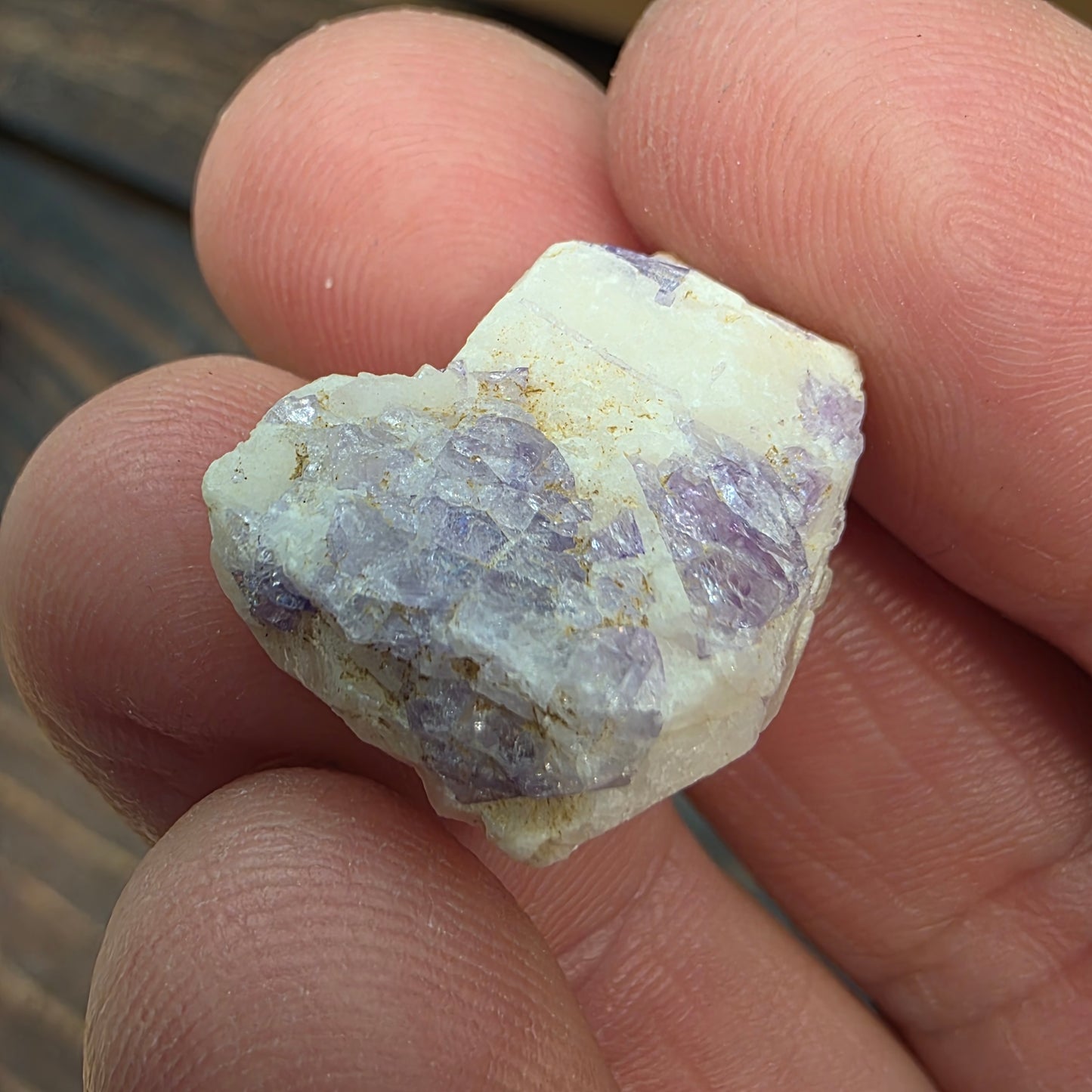 Illinois Fluorite Specimens | Yellow Purple Raw Stones | Hardin County Minerals