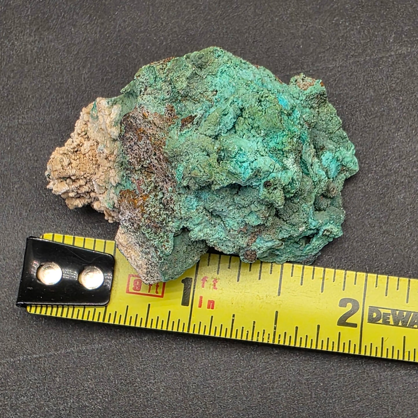 Green Copper Ore Rock Specimen | Jerome, Arizona | Raw Copper Carbonate Stone | 27.76 g