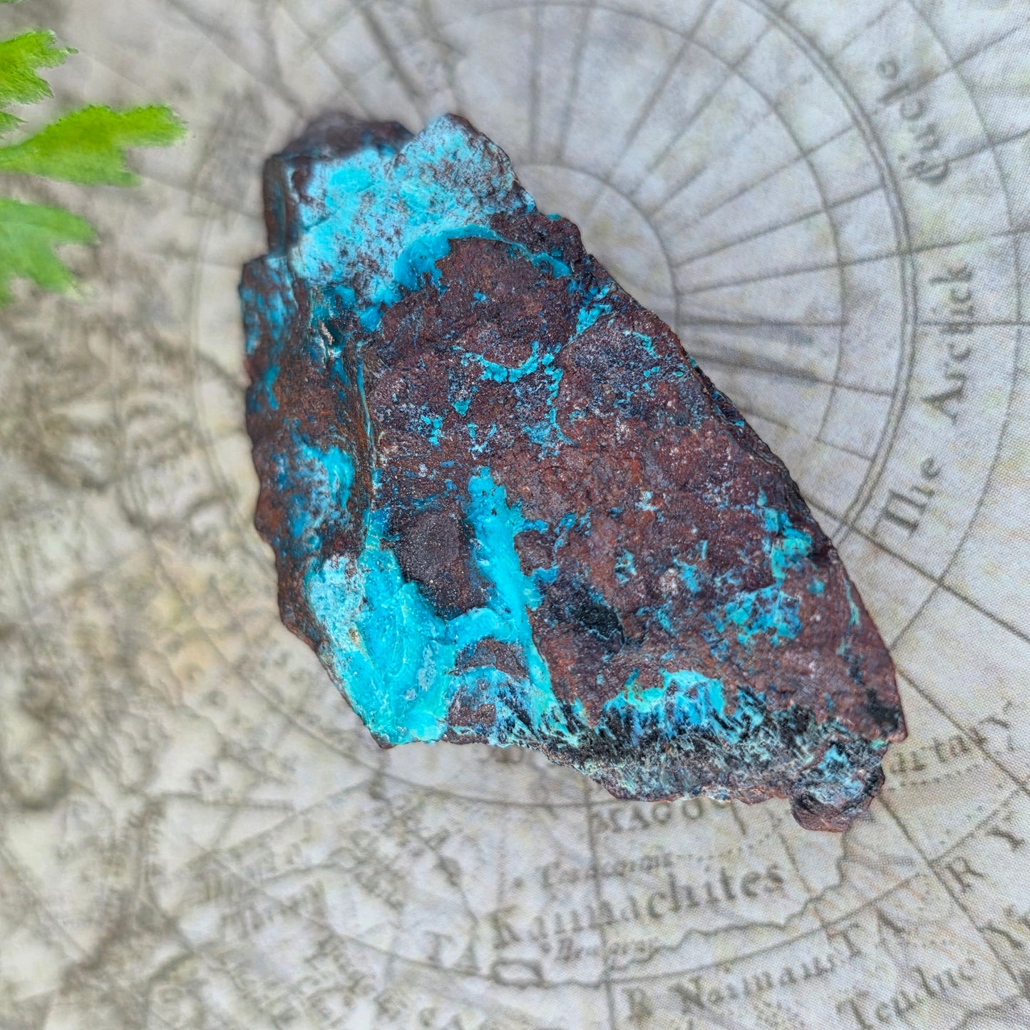 Chrysocolla Copper Ore Rock Specimen | Planet Mine | Arizona | Natural Raw Stone | 13.57 g
